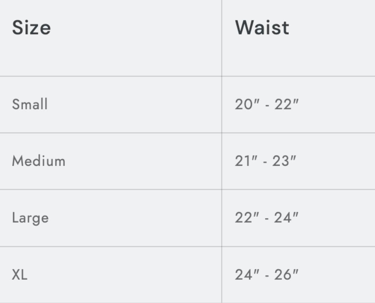 Size Guide Image
