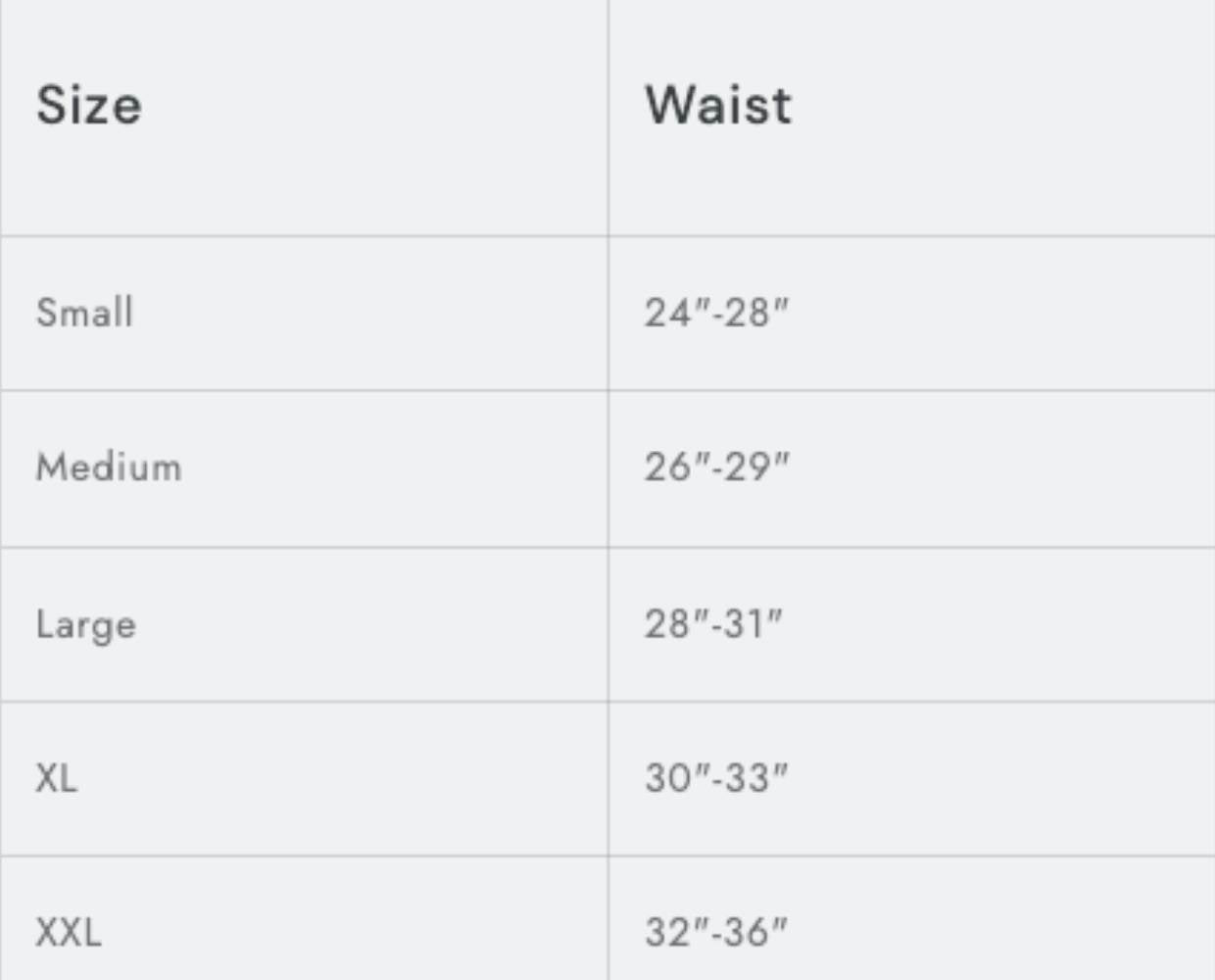 Size Guide Image