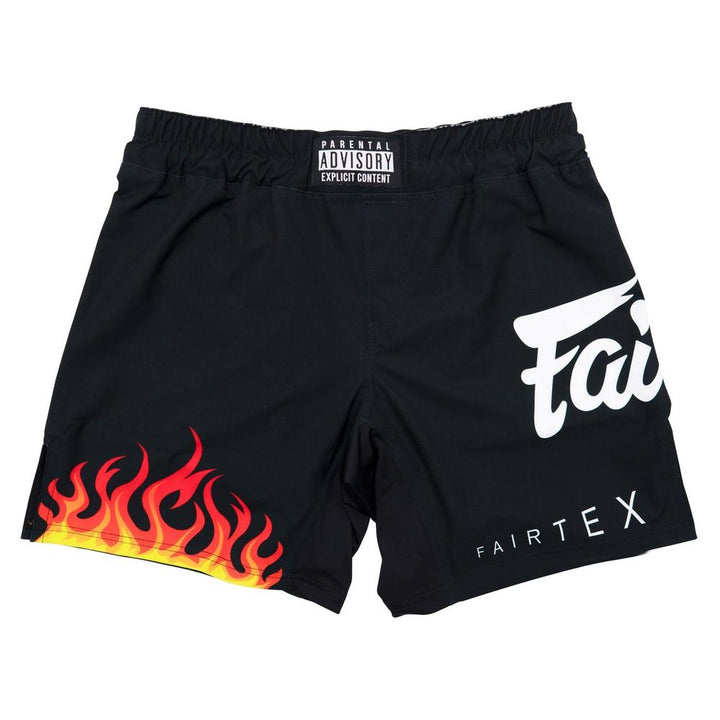 AB12 Fairtex MMA Board Shorts Burn-Fairtex