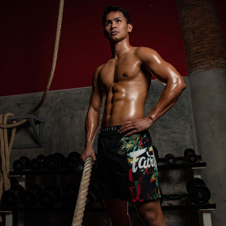 AB13 Fairtex MMA Board Shorts Wild-Fairtex