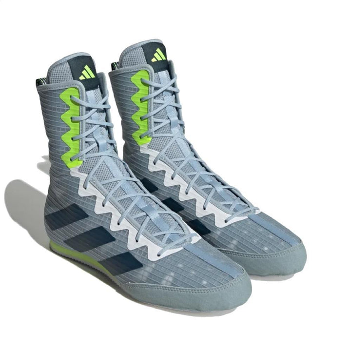 Adidas Box Hog 4 Boxing Boots - Blue Wonder-FEUK