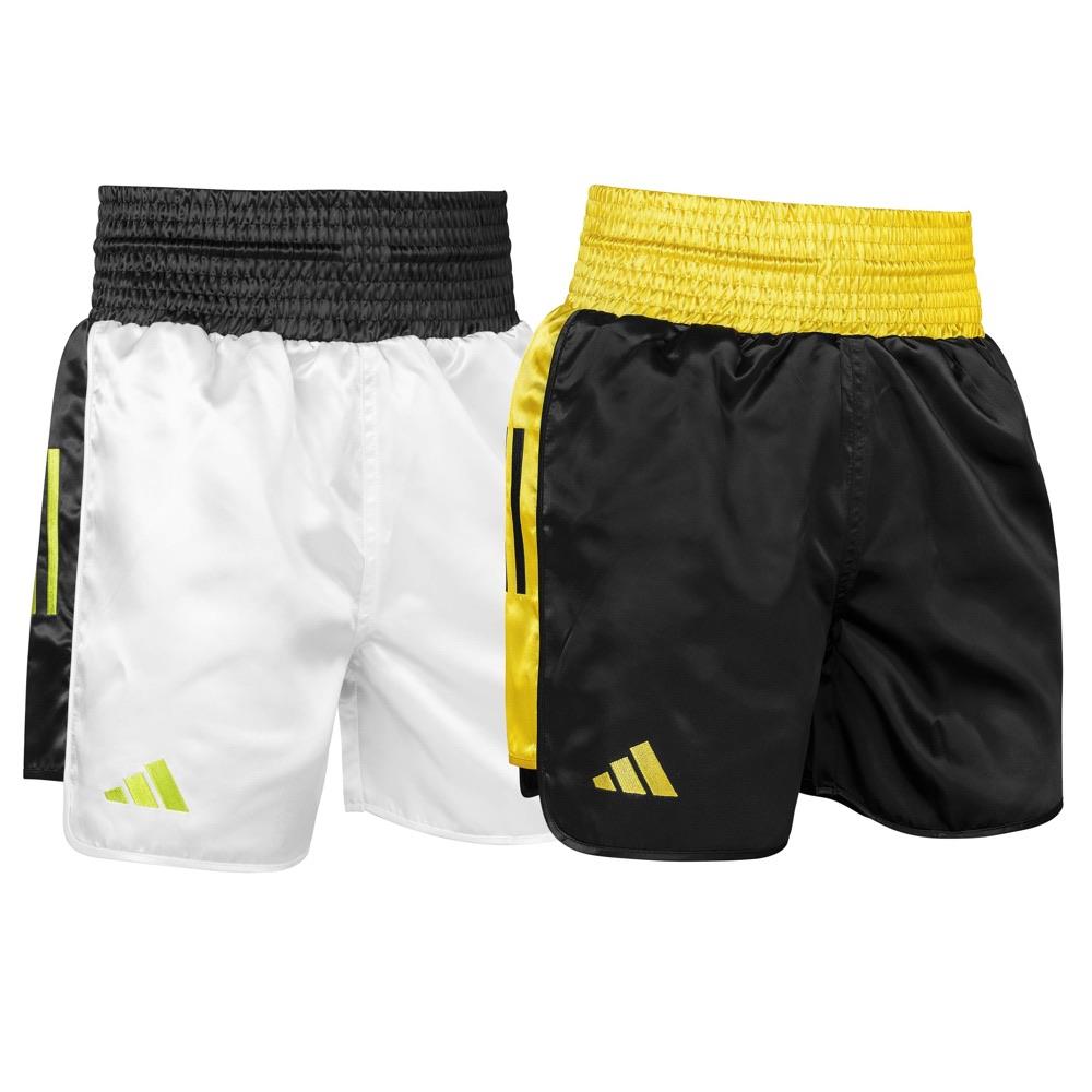 Adidas Premium Satin Boxing Shorts Fight Equipment UK