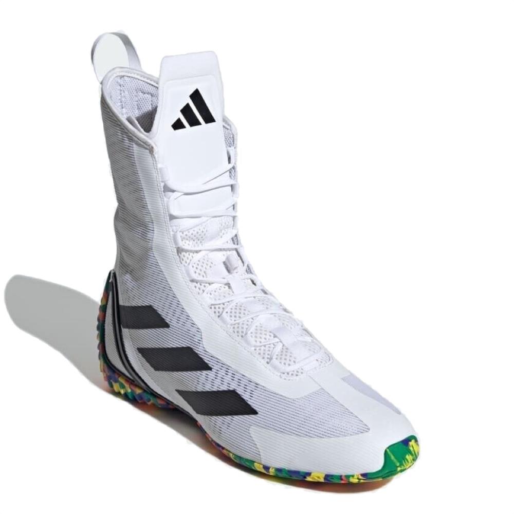 Adidas Speedex Ultra Boxing Boots - White-Adidas