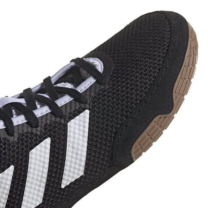 Adidas Tech Fall Wrestling Boots - Black/White-FEUK