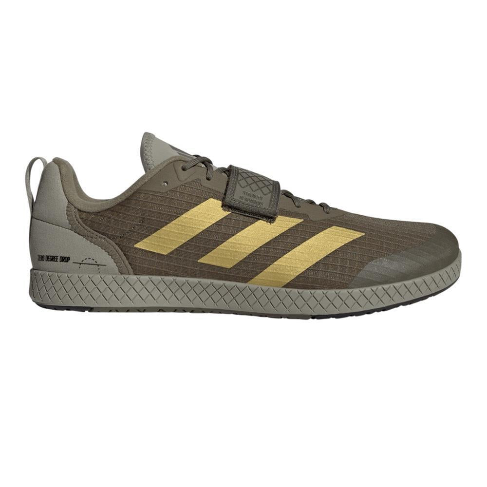 Adidas Total Weightlifting Boots - Green/Gold-FEUK
