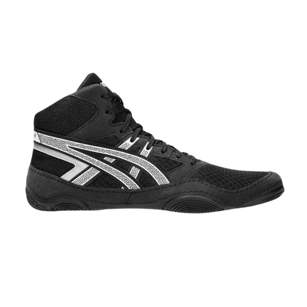 Asics Snapdown 4 Wrestling Boots – Black/White | Fight Equipment UK