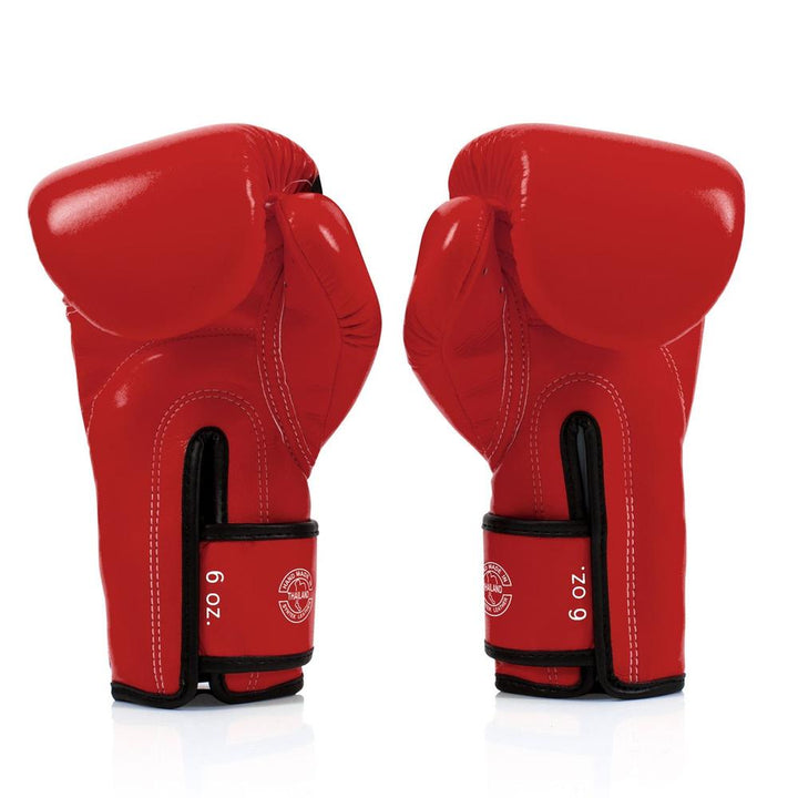 BGV14 Fairtex Microfibre Boxing Gloves Red-Fairtex