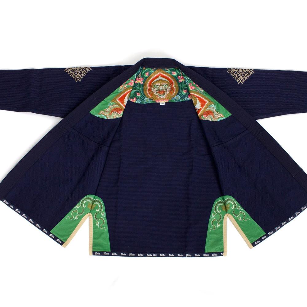 BJJ2 Fairtex Matchanu Premium BJJ Gi Navy-Fairtex