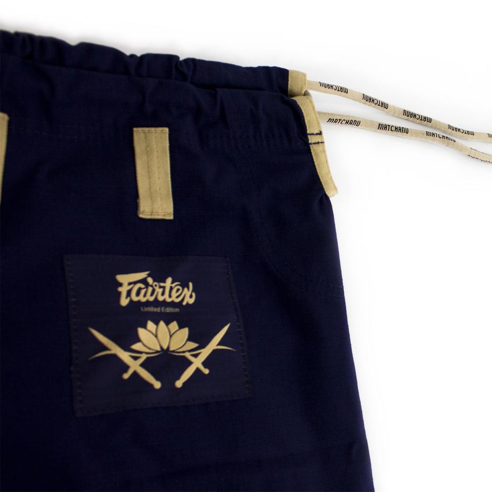 BJJ2 Fairtex Matchanu Premium BJJ Gi Navy-Fairtex