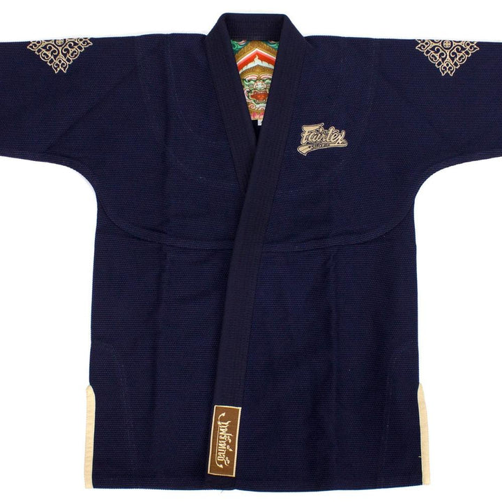 BJJ2 Fairtex Matchanu Premium BJJ Gi Navy-Fairtex