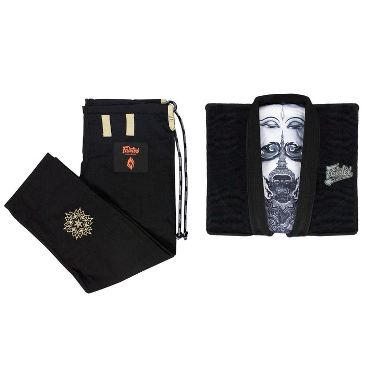BJJ3 Fairtex Treeburam Premium BJJ Gi Black-Fairtex