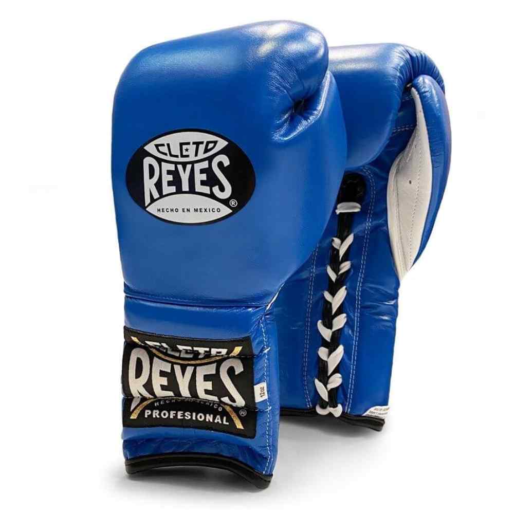 Cleto Reyes Lace Sparring Gloves - Blue | Fight Equipment UK