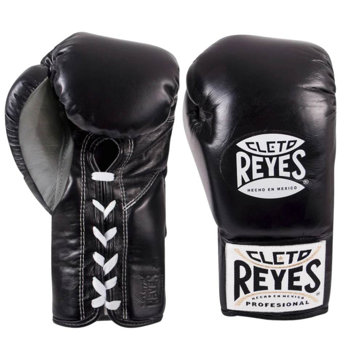Cleto Reyes Safetec Boxing Gloves - Black-Cleto Reyes