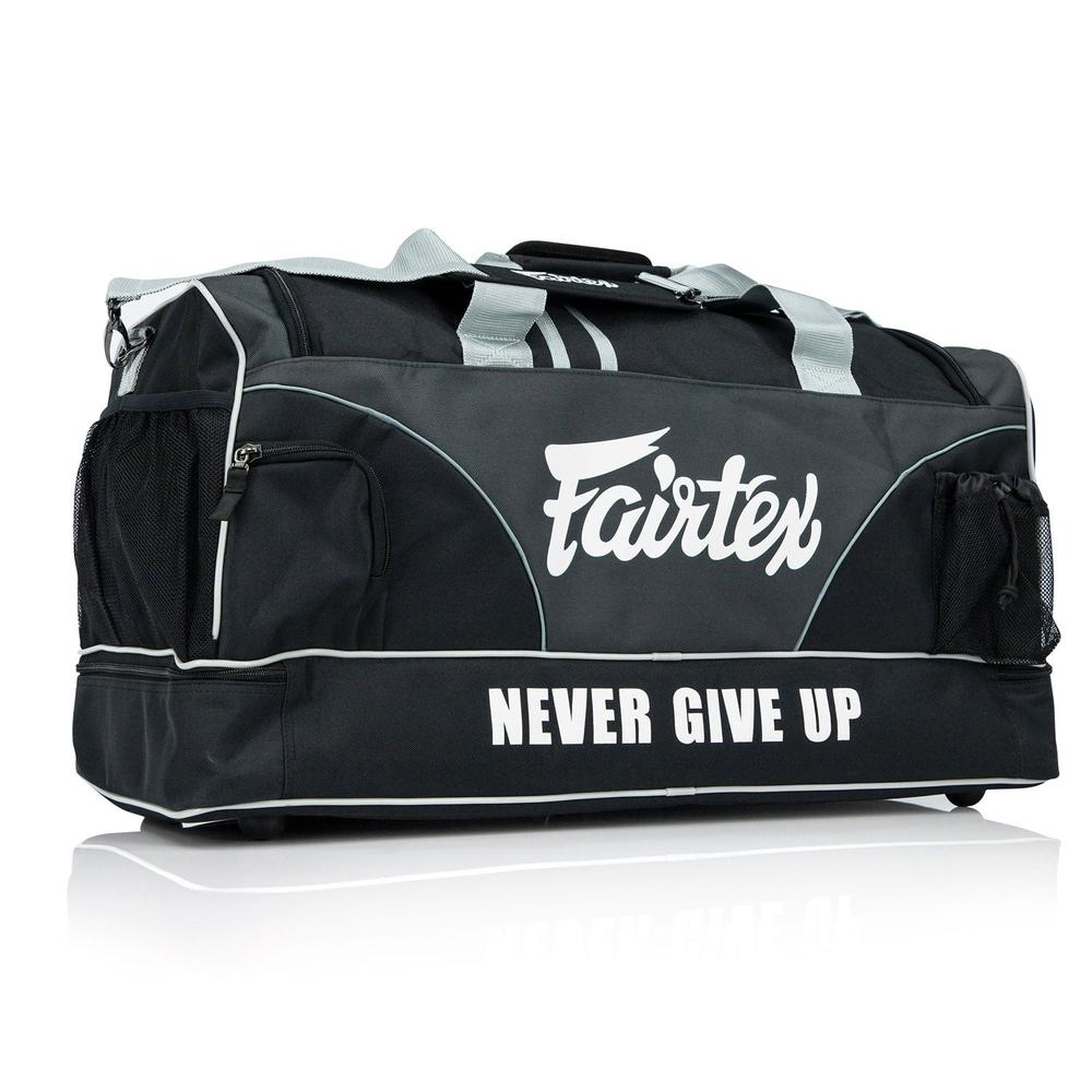 BAG2 Fairtex Heavy Duty Gym Bag Black-Grey-Fairtex