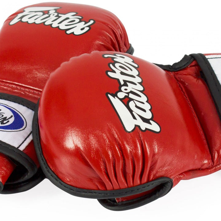 Fairtex MMA Sparring Gloves - Red-Fairtex