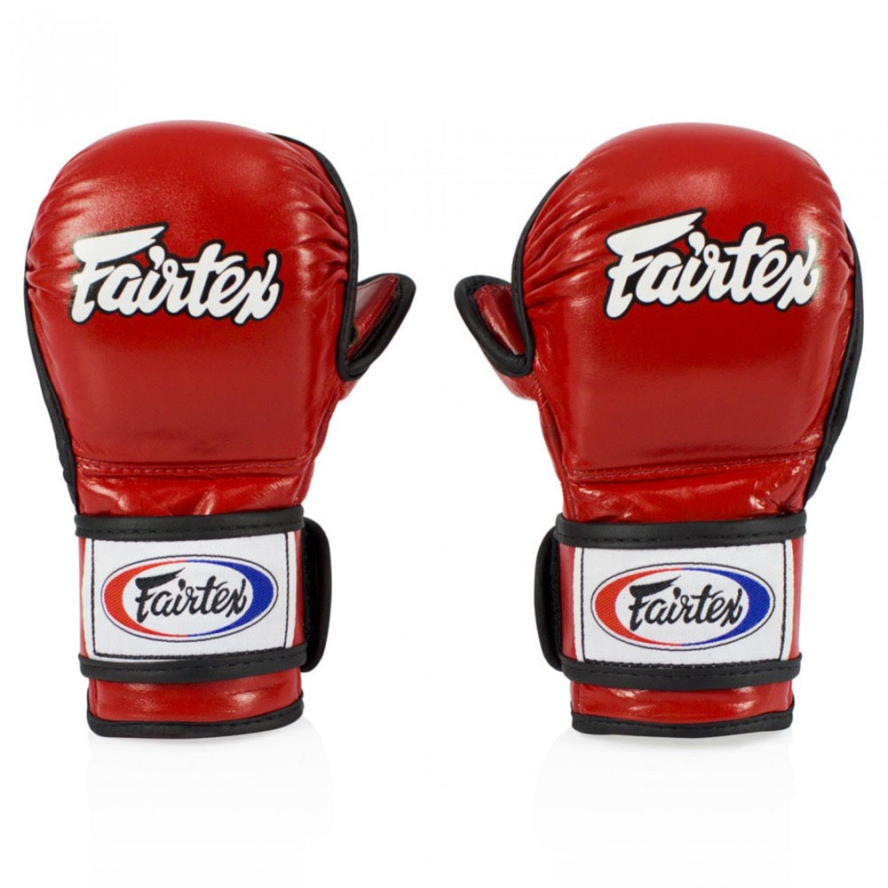 Fairtex MMA Sparring Gloves - Red-Fairtex