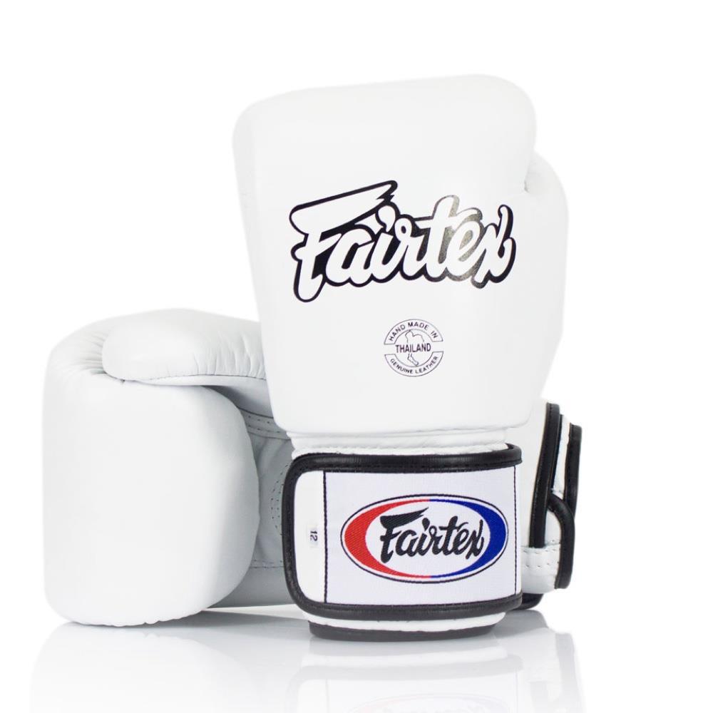 Fairtex Universal Boxing Gloves White Fight Equipment UK FEUK