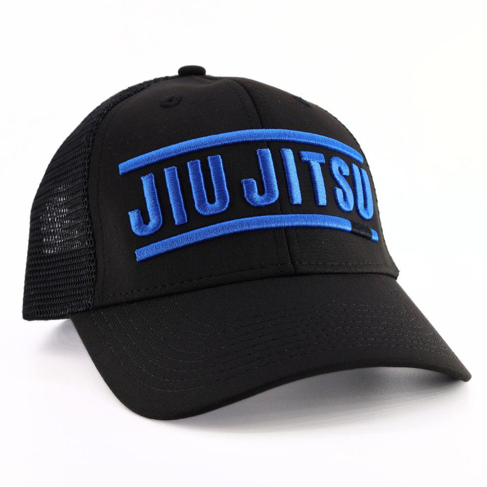 FightCaps BJJ Ranked Trucker Cap - Blue