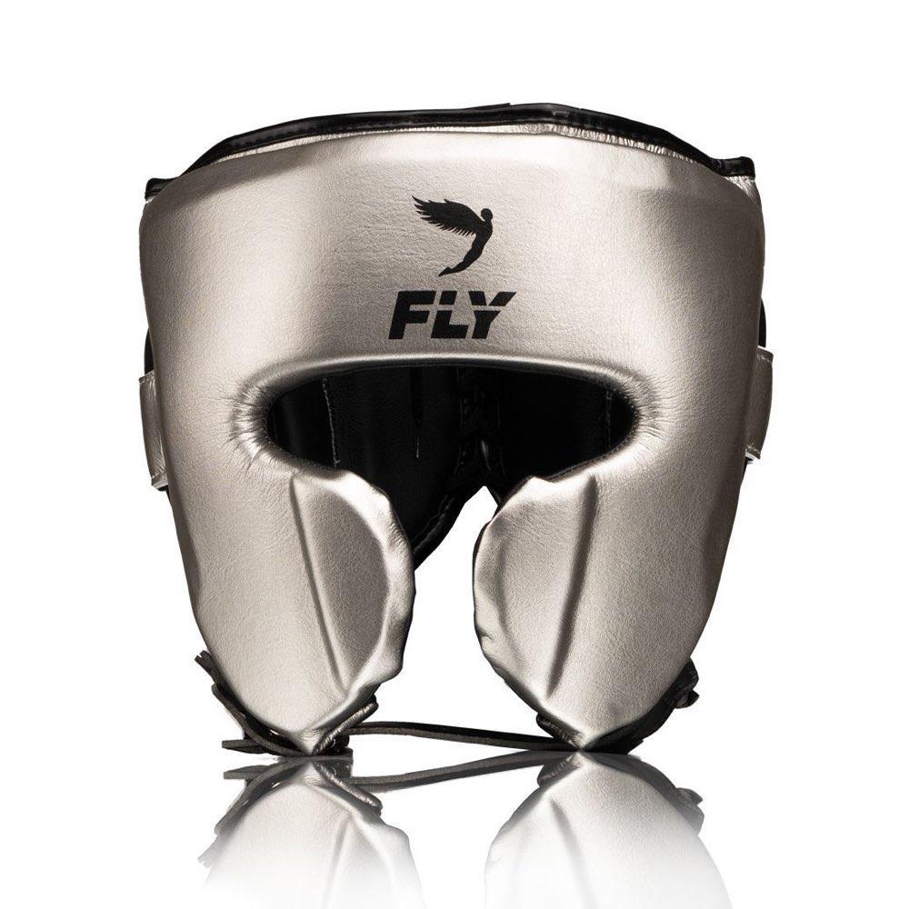 Fly Knight X Head Guard - Silver/Black