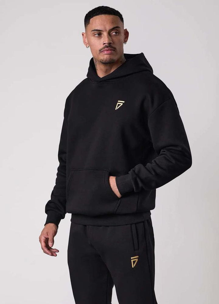 Gym King Fight Division Hood - Black-Gym King