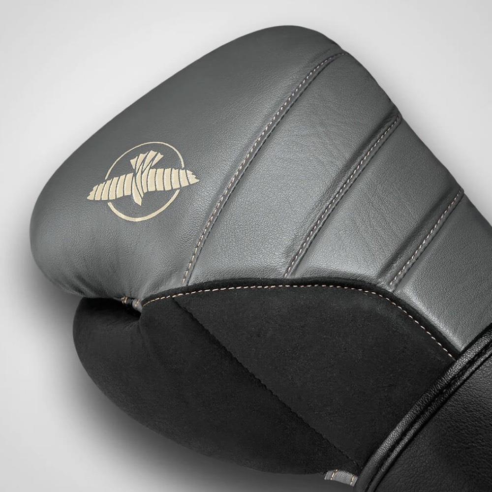 Hayabusa T3 Boxing Gloves - Grey/Black-FEUK