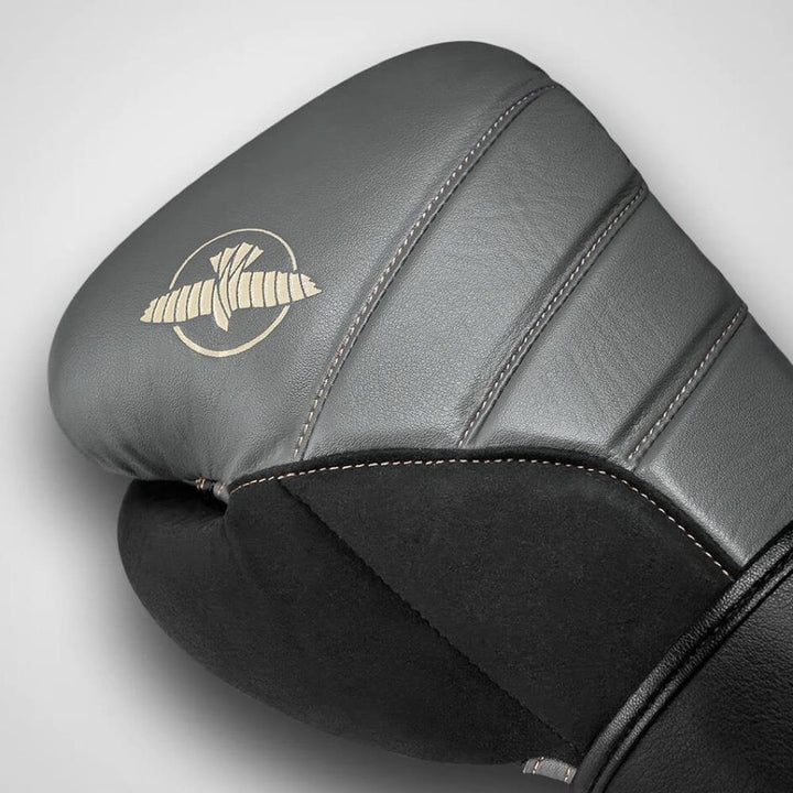 Hayabusa T3 Boxing Gloves - Grey/Black-FEUK