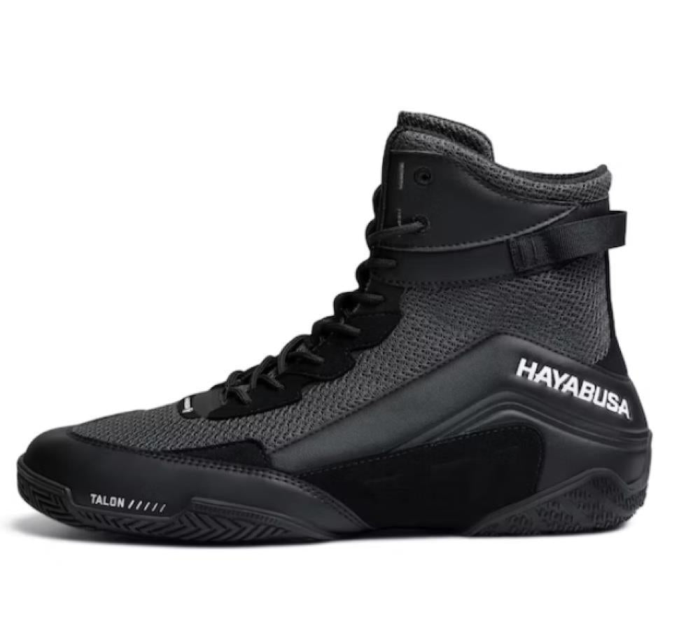 Hayabusa Talon Boxing Boots - Black-FEUK