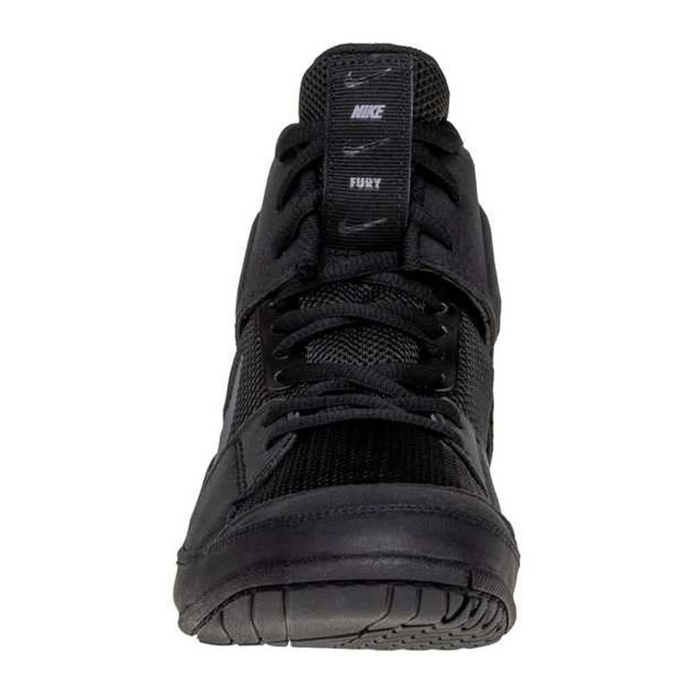 Nike Fury Wrestling Boots - Black/Silver-FEUK