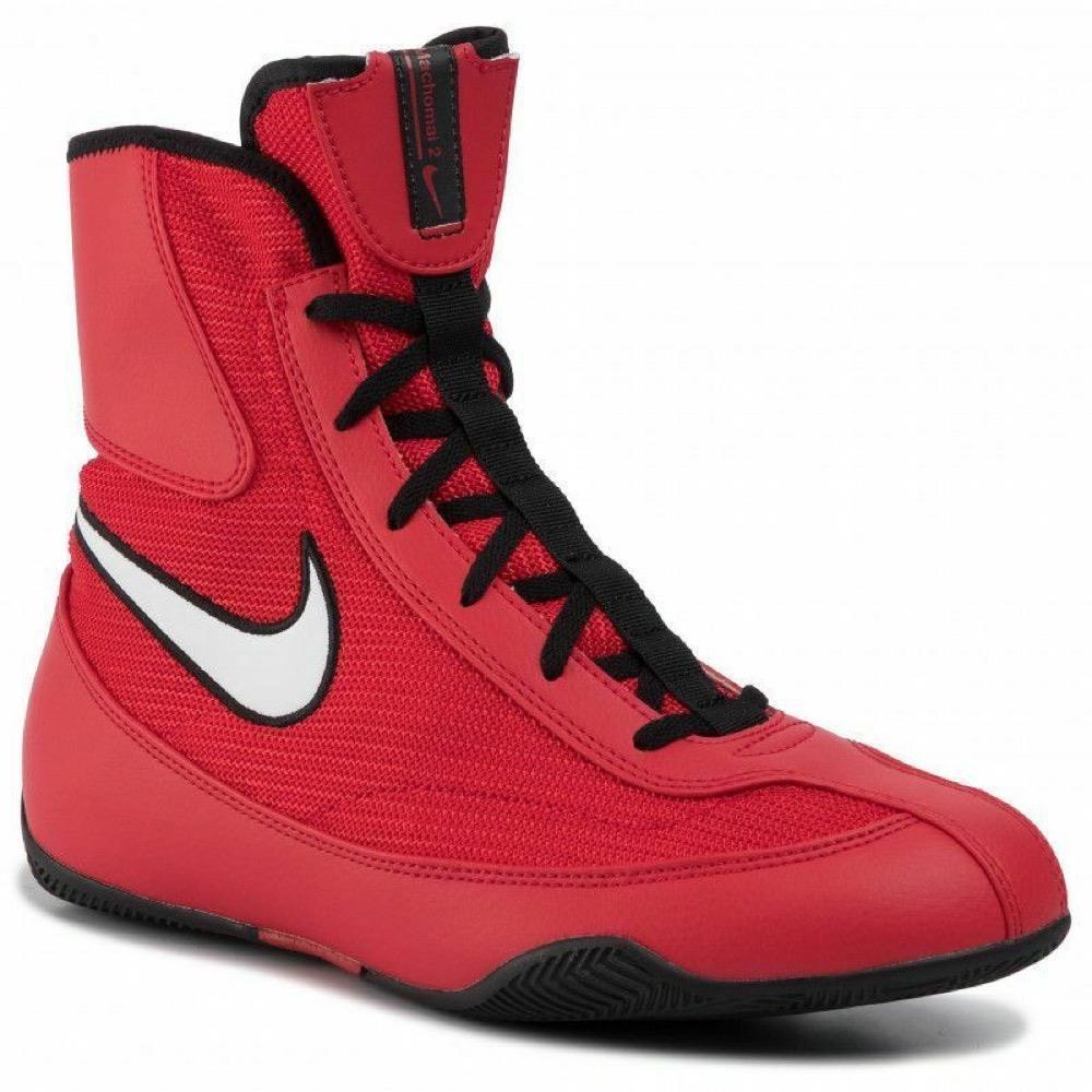 Nike Machomai 2 Boxing Boots - Red/White