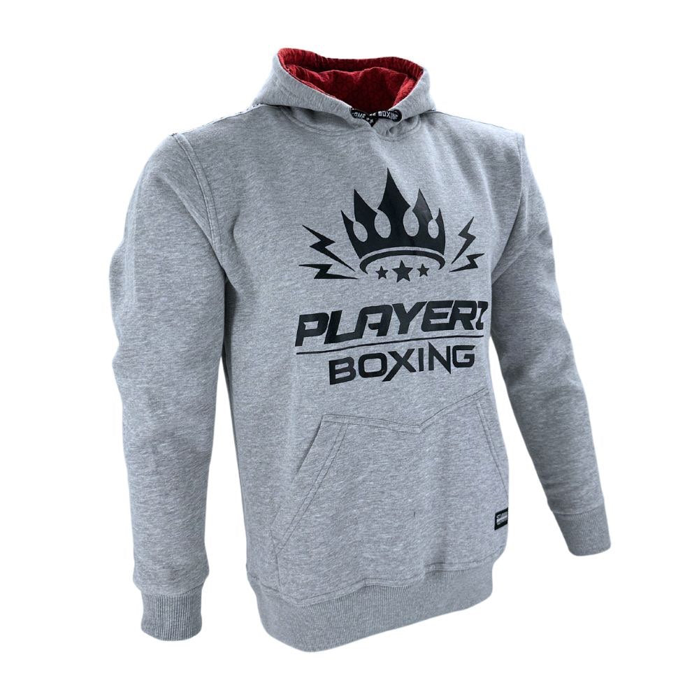 Playerz Big Logo Hoodie-Playerz Boxing