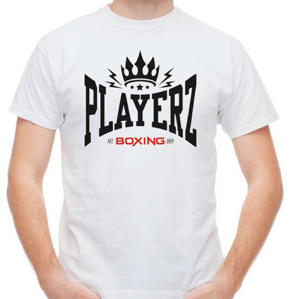 Playerz Boxing Training T-Shirt - White