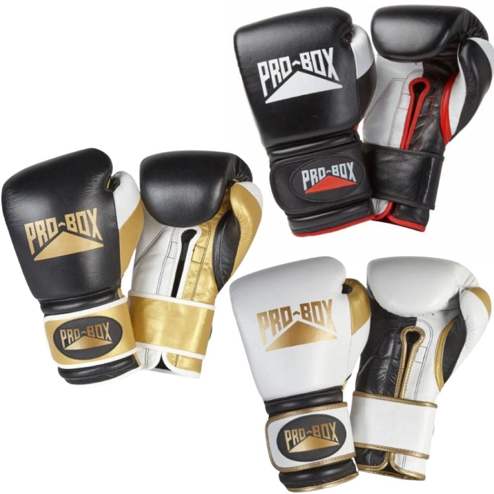 Pro Box Pro Spar Boxing Gloves Fight Equipment UK