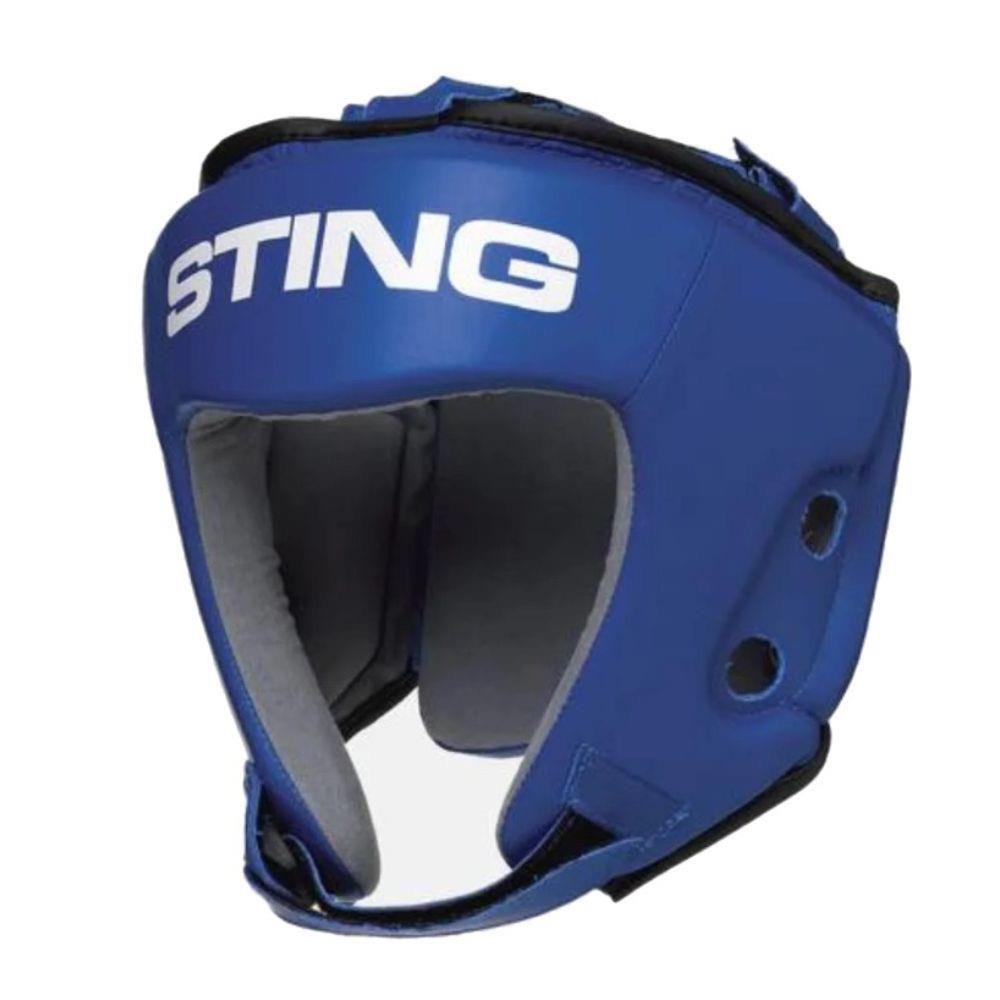 Sting IBA Approved Head Guard - Blue-Sting