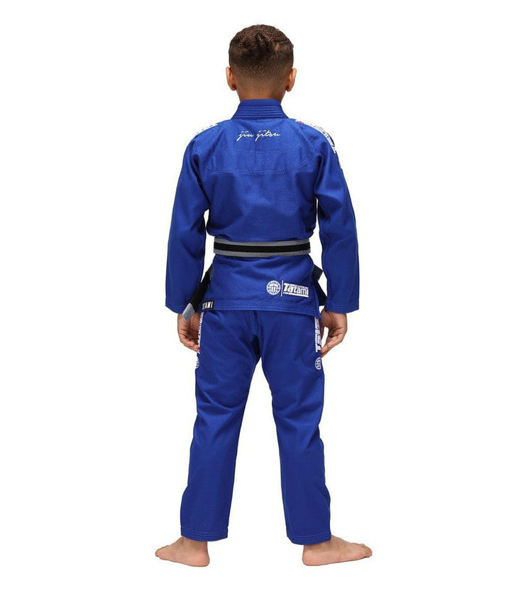 Tatami Elements Kids Superlite BJJ Gi - Blue-FEUK