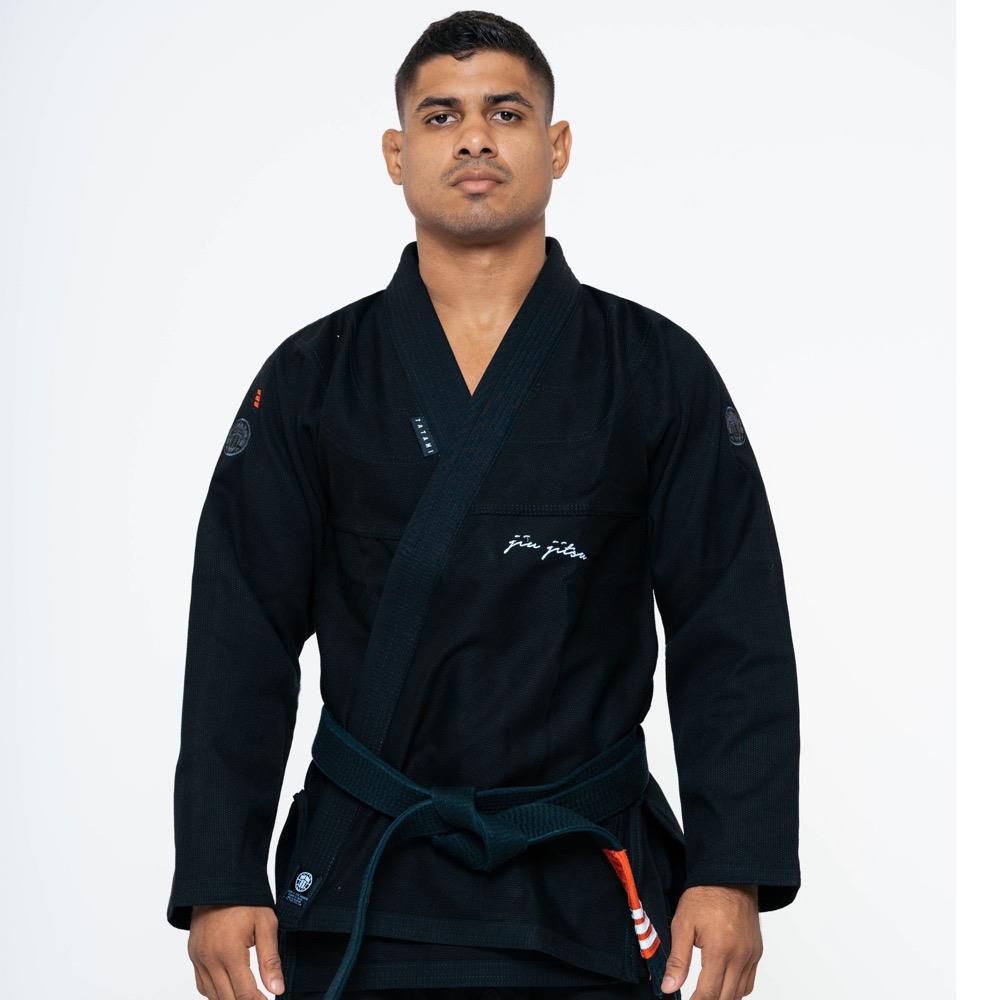 Tatami Elements Superlite BJJ Gi - Black-FEUK