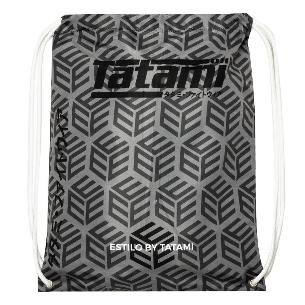 Tatami Black Label Ladies Estilo BJJ Gi - Grey/Black-est-label-blkgry-F1-FEUK