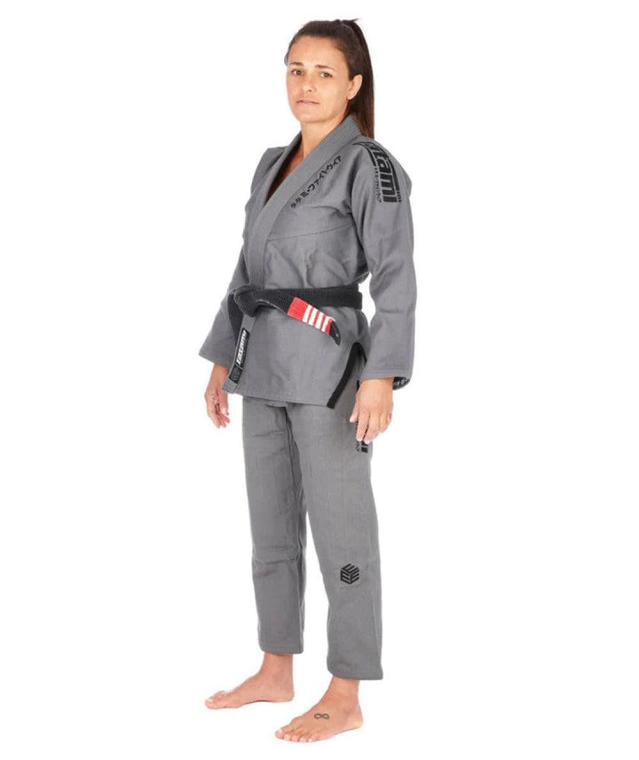 Tatami Black Label Ladies Estilo BJJ Gi - Grey/Black