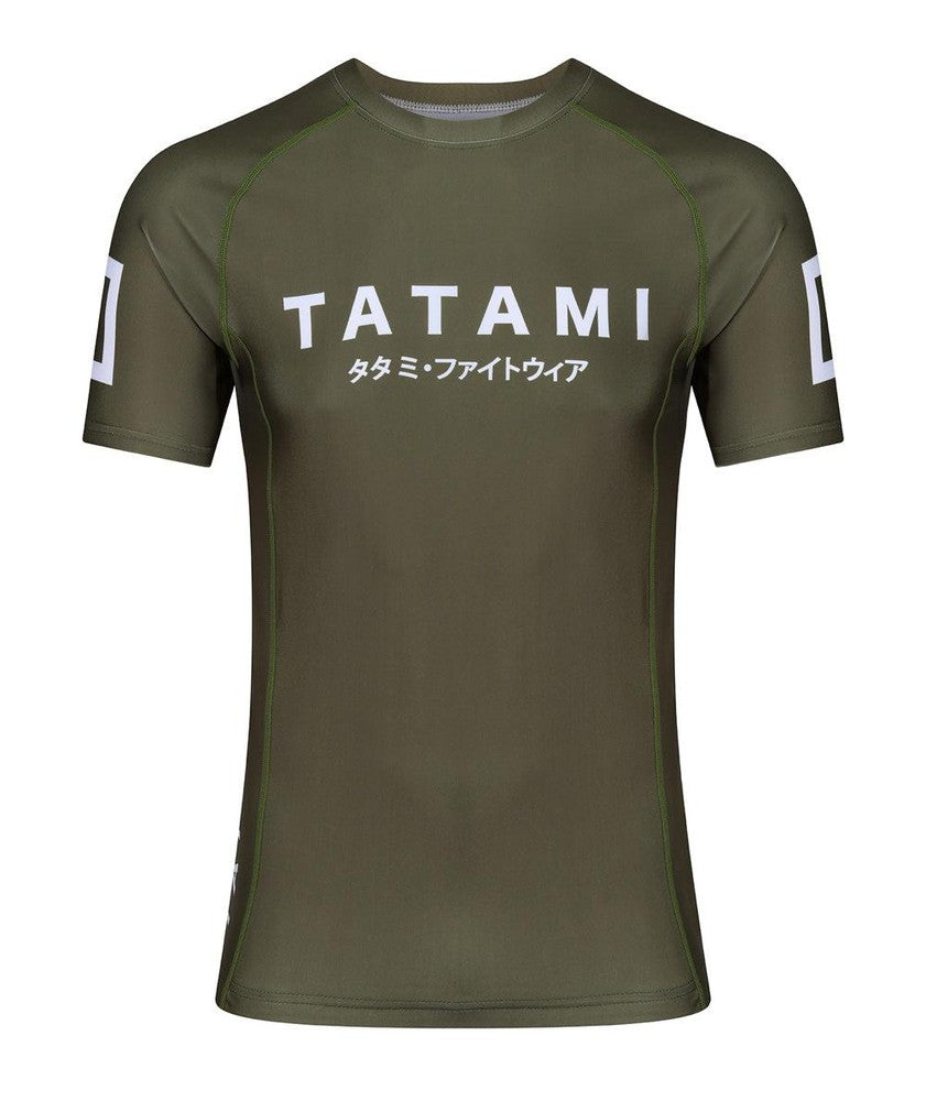 Tatami Katakana Short Sleeve BJJ Rash Guard-FEUK