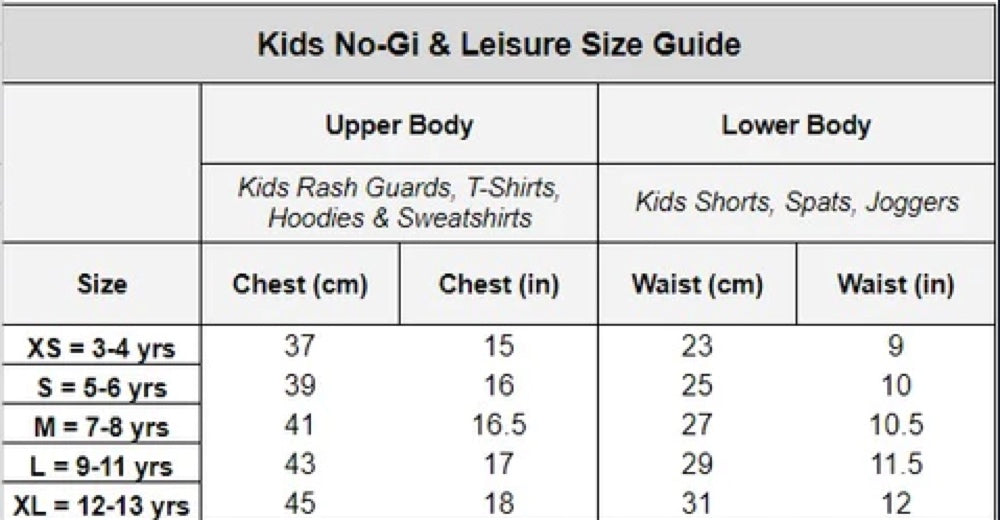 Size Guide Image