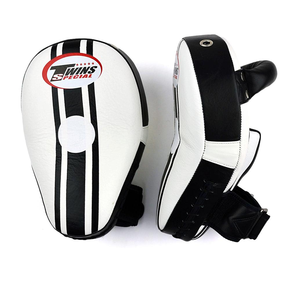 Twins Hybrid Focus Mitts - Black/Grey | Fight Equipment UK