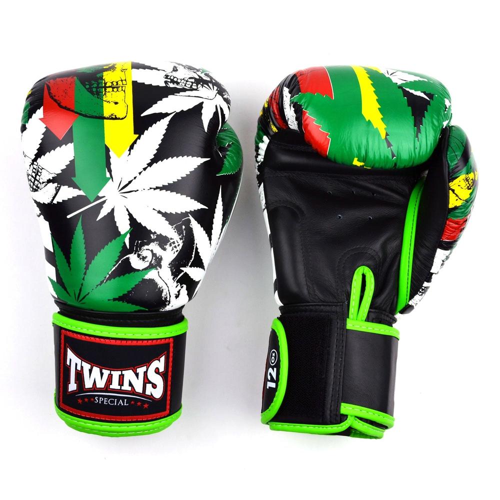 Twins Grass Boxing Gloves | Fight Equipment UK