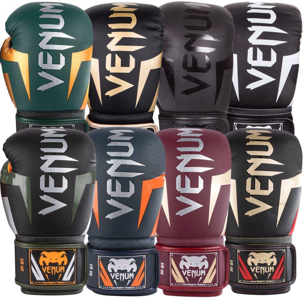 Venum Elite Boxing Gloves Fight Equipment UK - Main Image