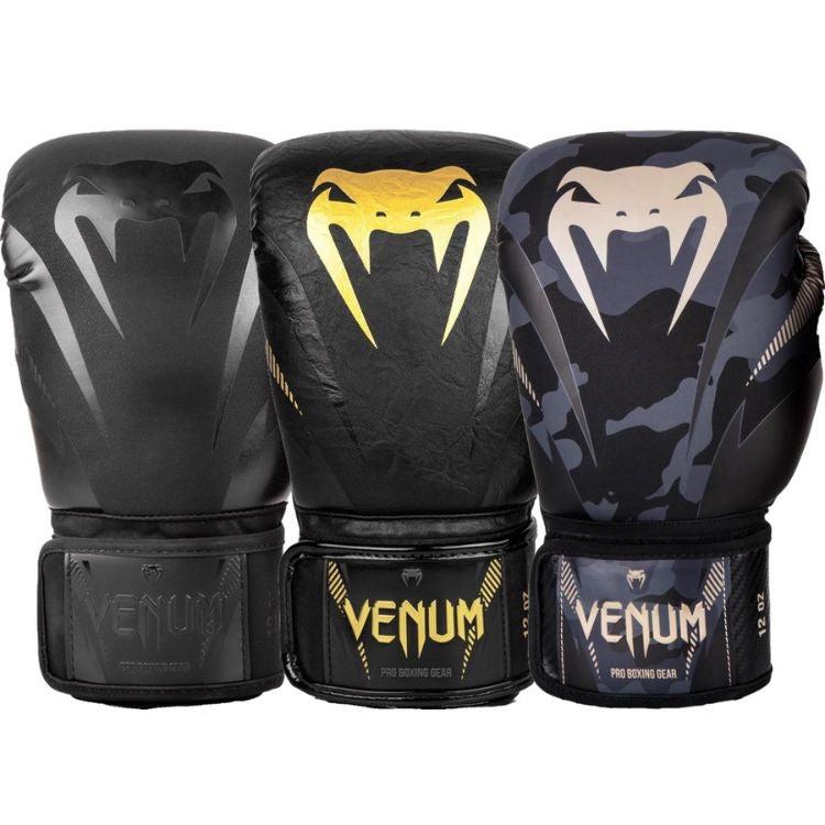 Venum Impact Boxing Gloves Fight Equipment UK