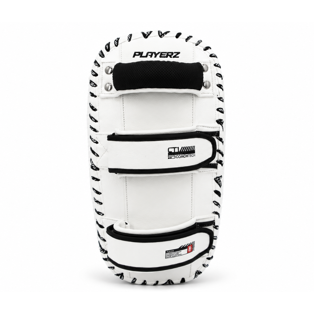 Playerz CoachTech Kick Pads - White