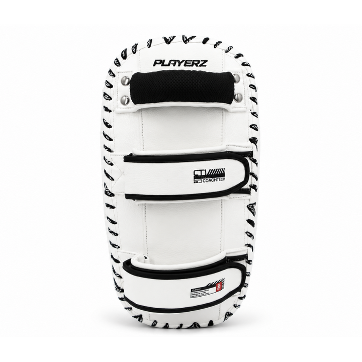 Playerz CoachTech Kick Pads - White