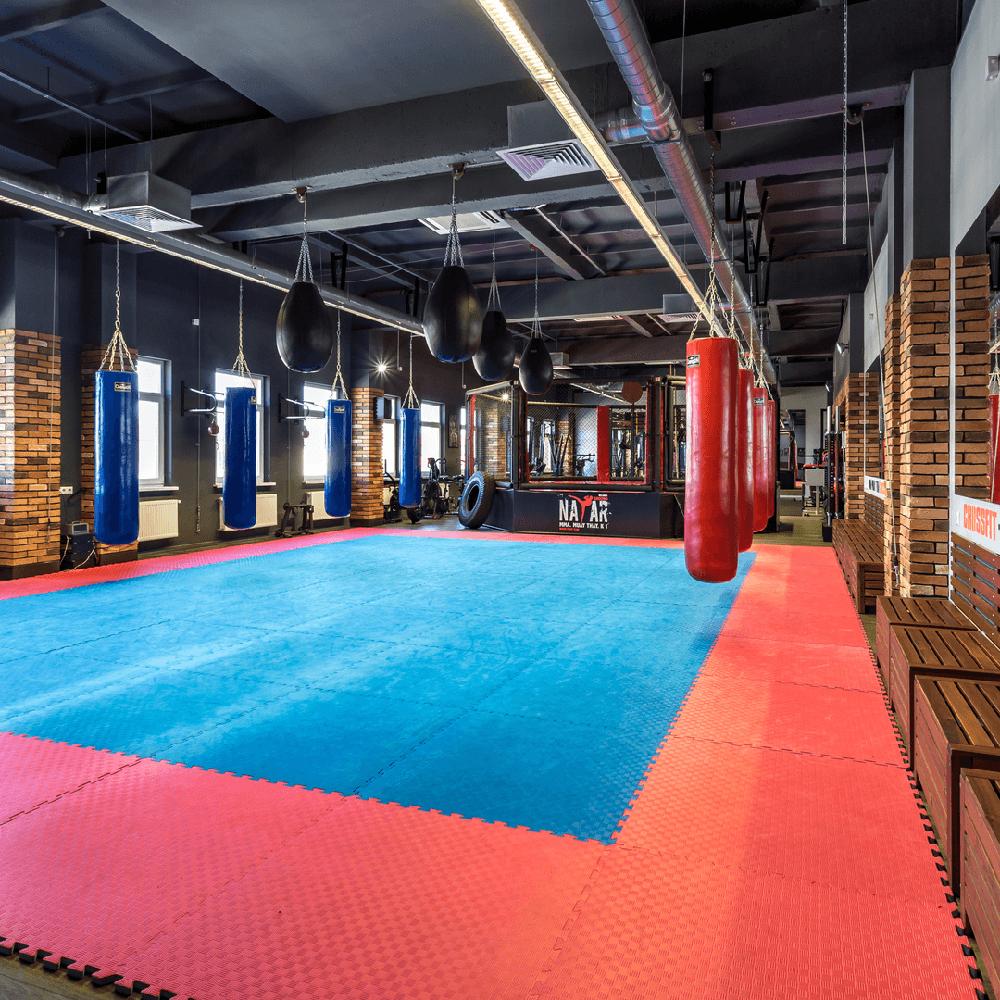 40mm Premium Taekwondo Mats-Sprung Gym Flooring