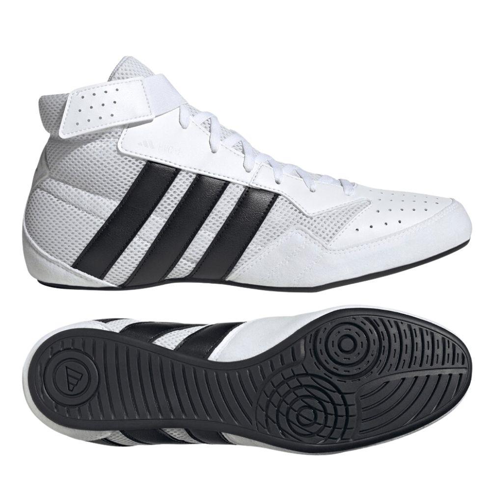 Adidas Kids Havoc Plus Boxing Wrestling Boot - White-Adidas