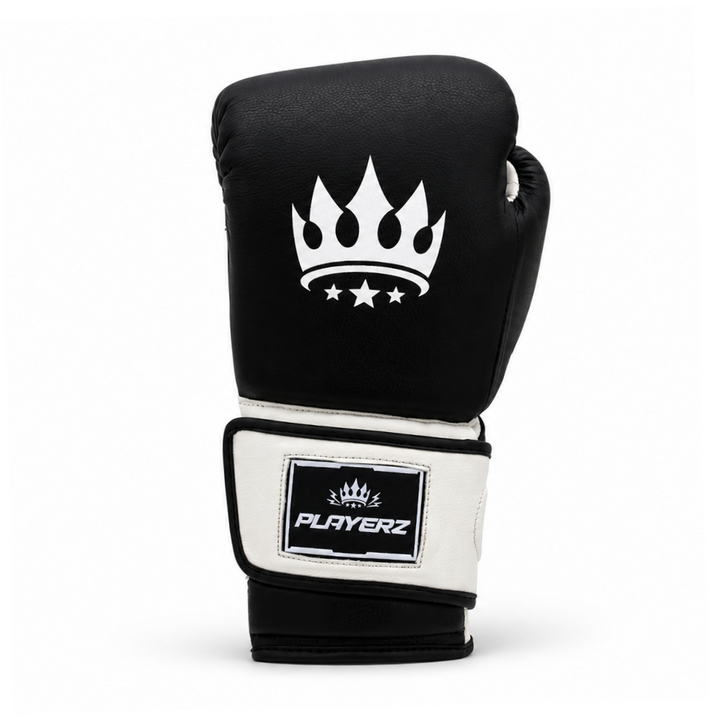 Playerz ProTech Boxing Gloves Velcro - Black