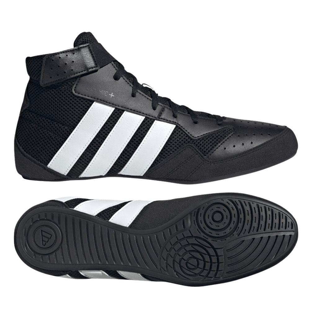 Adidas Kids Havoc Plus Boxing Wrestling Boot - Black-Adidas