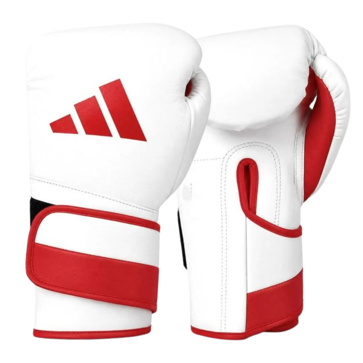 Adidas Adispeed Boxing Gloves - White/Red